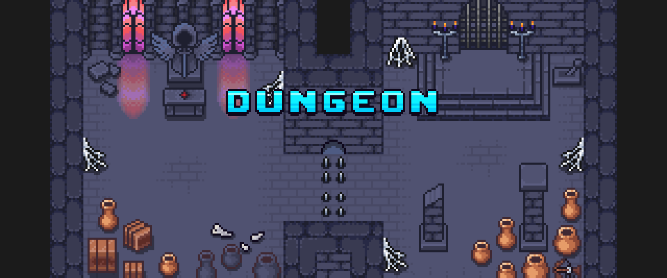 Cute Fantasy Dungeon - 16x16 top down asset pack