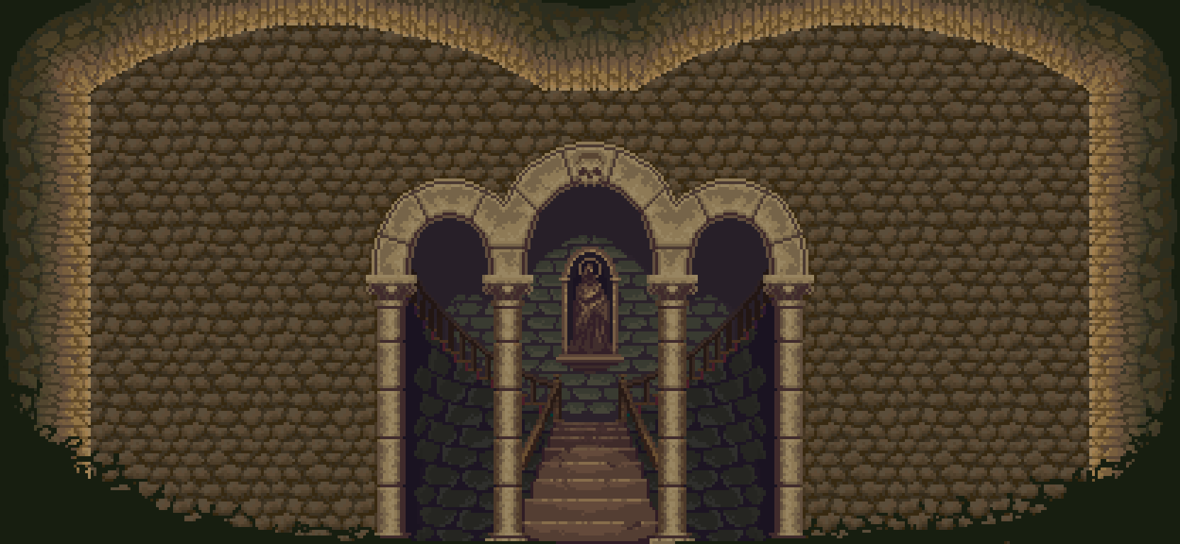 Catacombs 2D Sidescroller Tileset (w/ Demo)