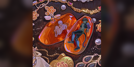 Cover image for Etched X Amber: Merukomu Luxury Project