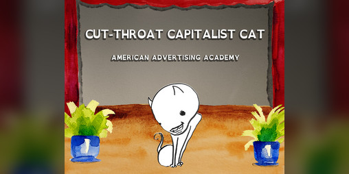 Cover image for Cut-Throat Capitalist Cat