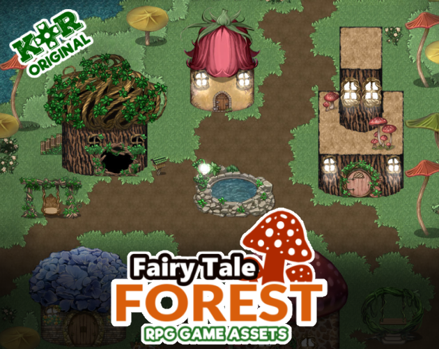 KR Fairy Tale Forest Tileset for RPGs v2.5! by Kokoro Reflections