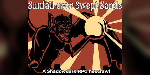 Cover image for Sunfall over Swept Sands