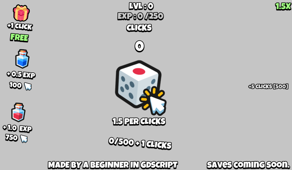 Clicker Demo [Version 0.1]