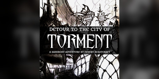 Cover image for DETOUR TO THE CITY OF TORMENT