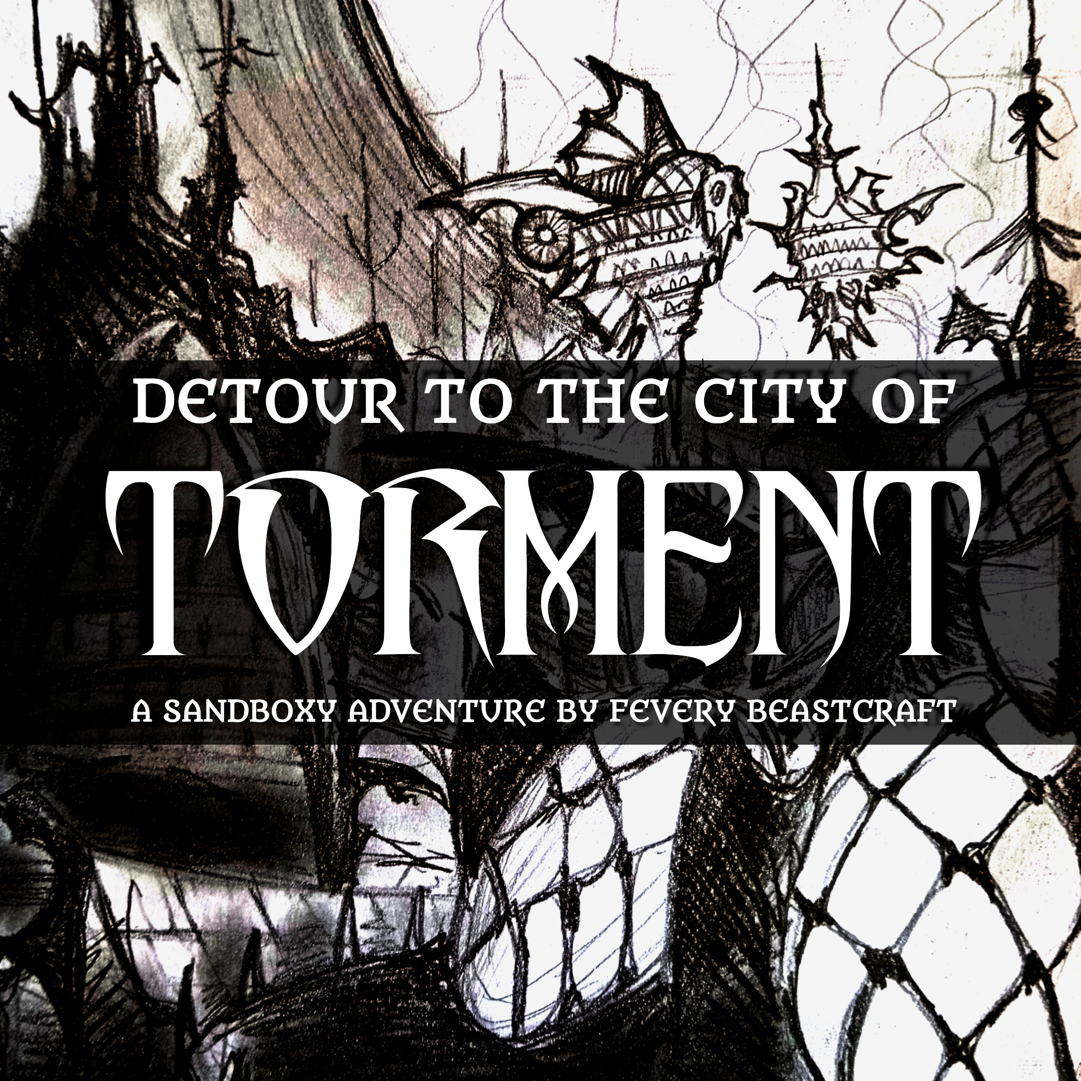 Cover image for DETOUR TO THE CITY OF TORMENT