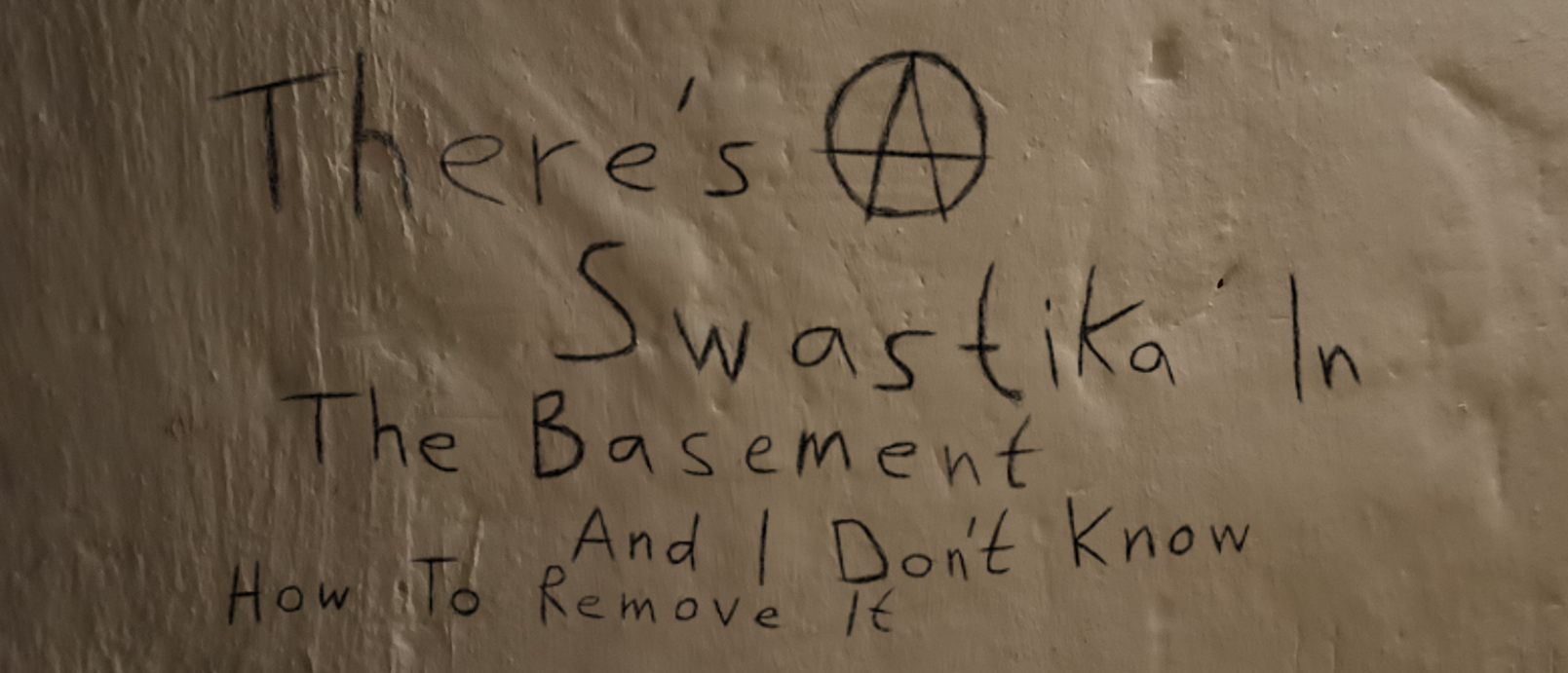 There’s A Swastika In The Basement And I Don’t Know How To Remove It