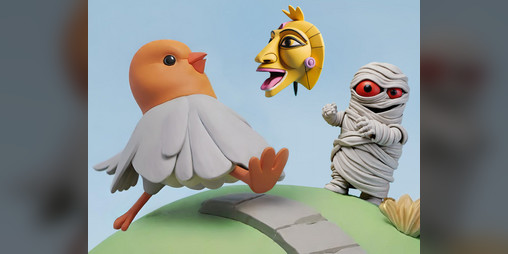 Cover image for Birdie at the Museum