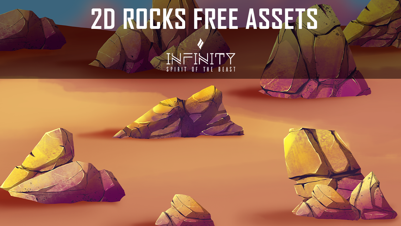 2D Rocks FREE Assets