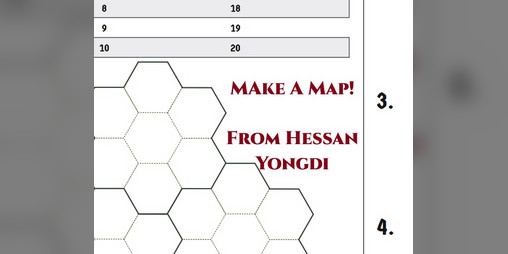 Cover image for Make a Map! - an hexmap template for Songs & Sagas