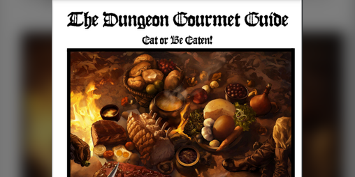 Cover image for The Dungeon Gourmet Guide