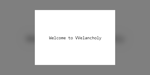 Cover image for Welcome to Welancholy ... [ unfinished ]