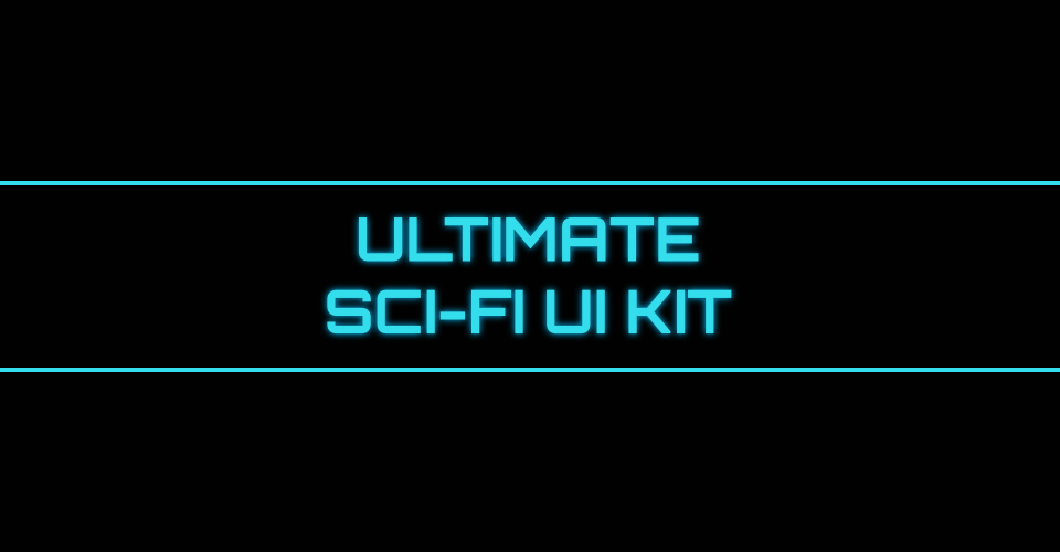 ULTIMATE SCI-FI UI KIT-GAME GUI ASSET