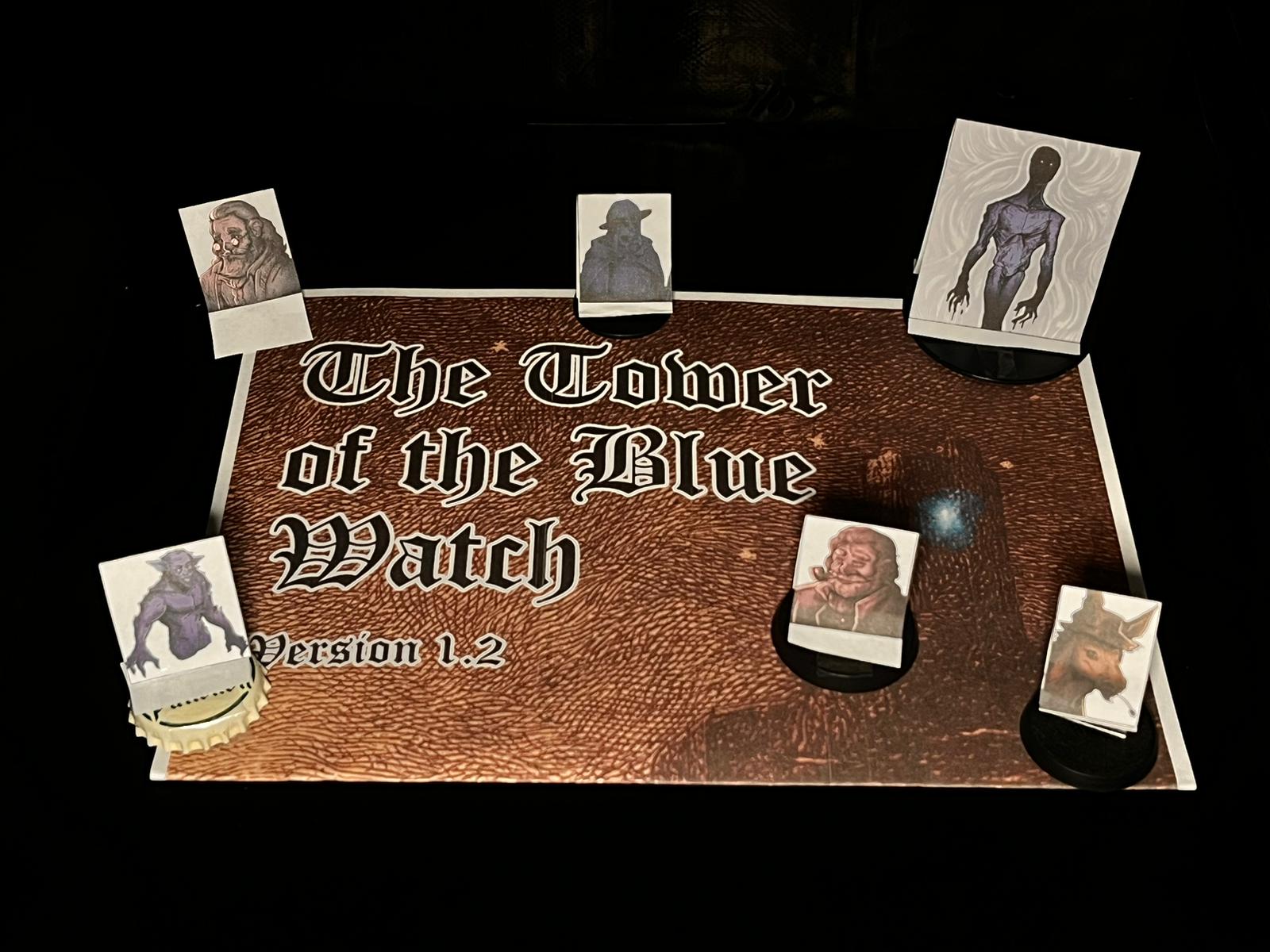 The Tower of the Blue Watch paperminis