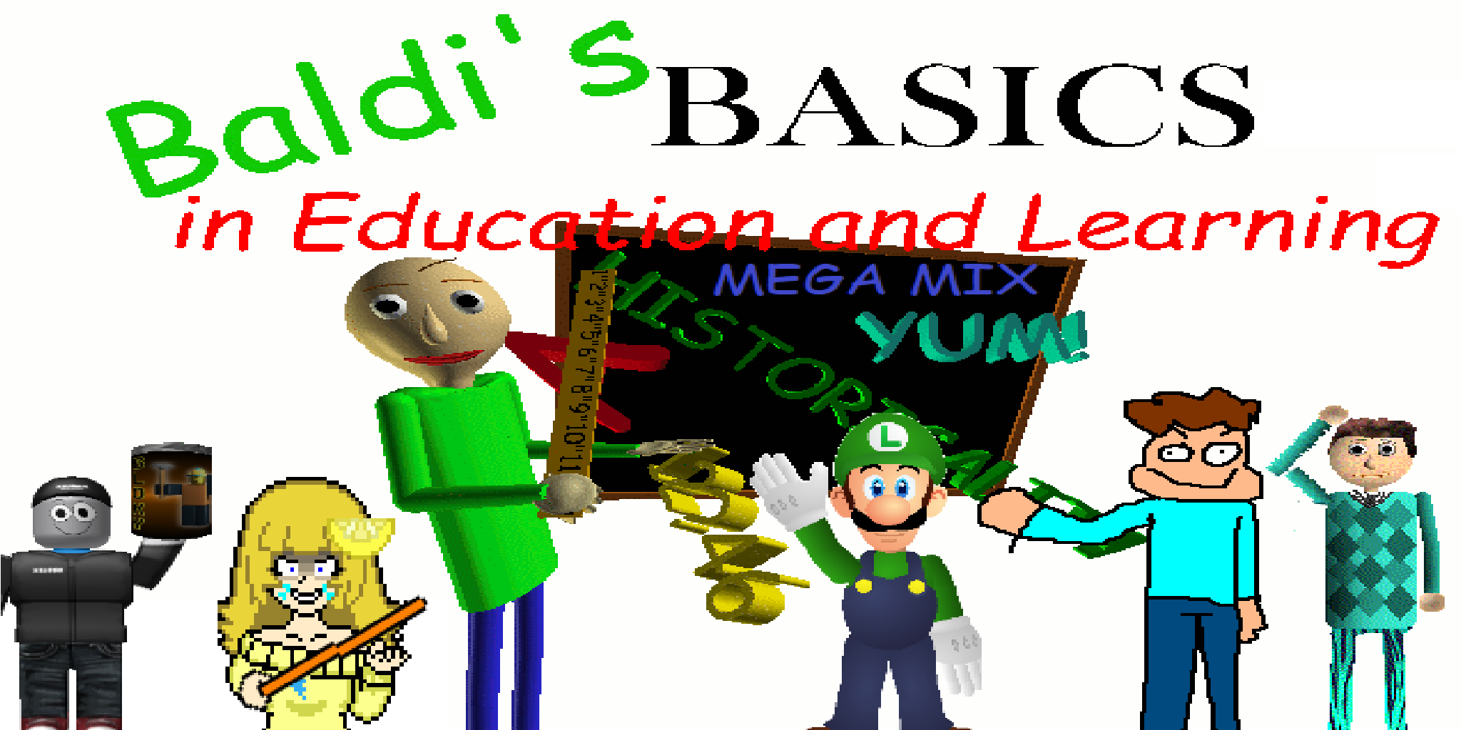 Baldi's Basics Mega Mix Version