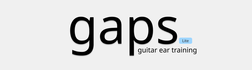 Gaps - Guitar Ear Training Lite