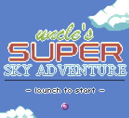 Cover image for Uncle's Super Sky Adventure