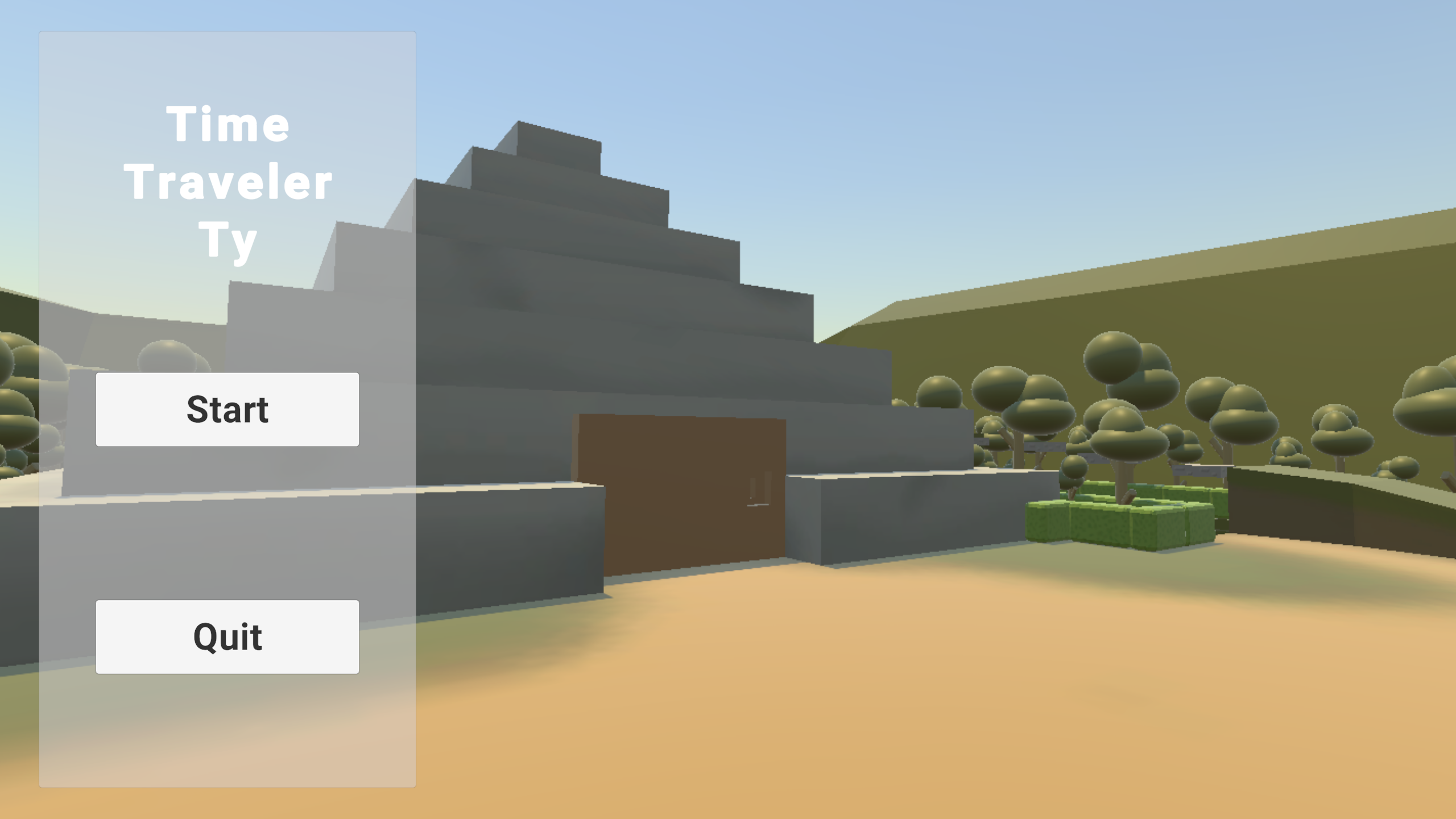 3d Platformer "TimeTravel"