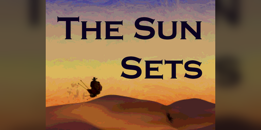 Cover image for The Sun Sets