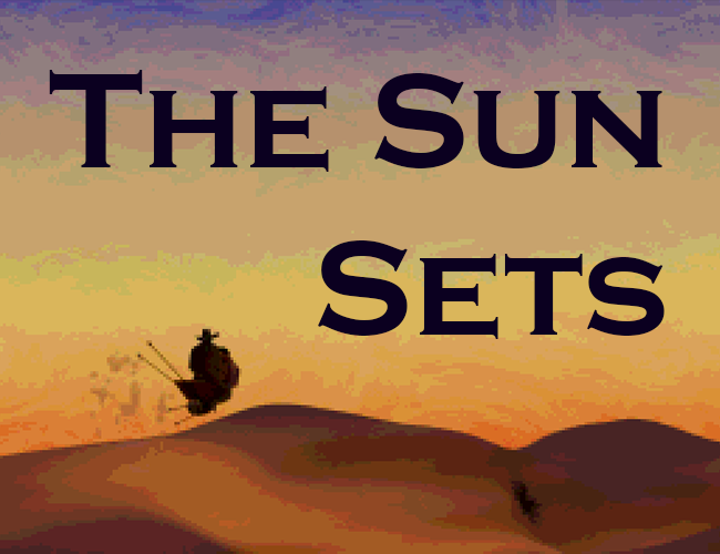 Cover image for The Sun Sets