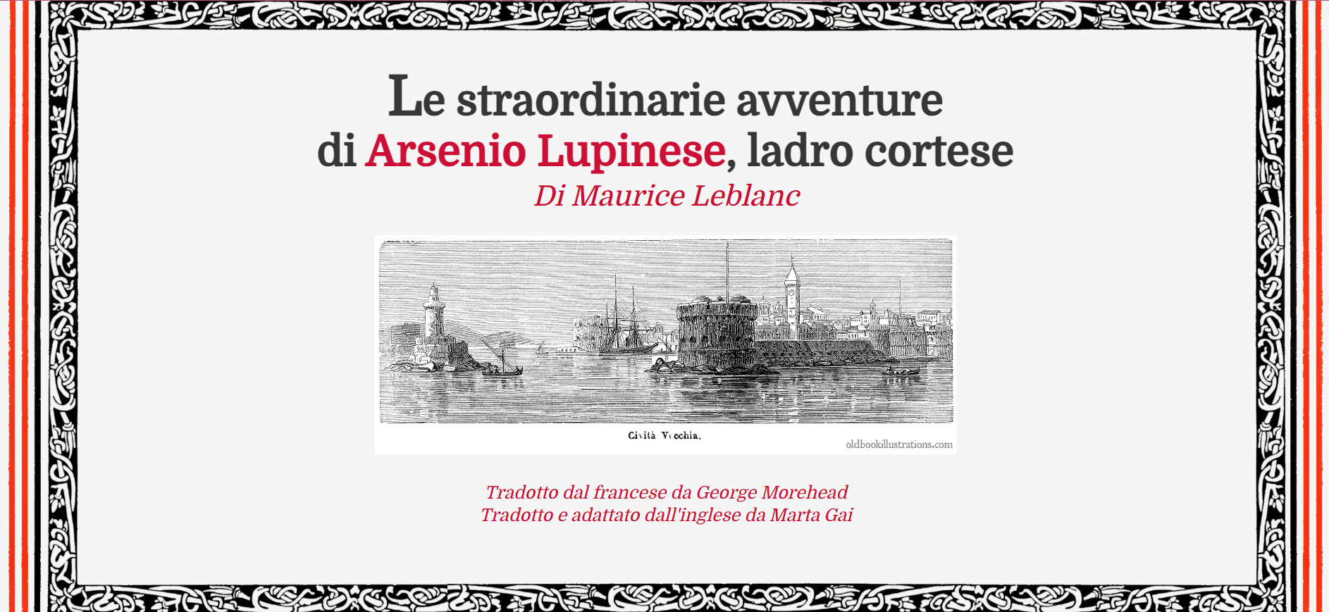 [EN>IT] Le straordinarie avventure di Arsenio Lupinese, ladro cortese