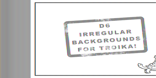 Cover image for D6 Irregular Backgrounds for Troika!