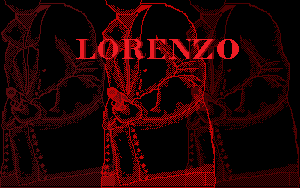 LORENZO - RED AND BLACK