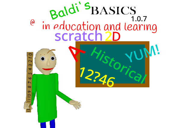 baldi's basics 2d remake Chapter 1 [Original version]
