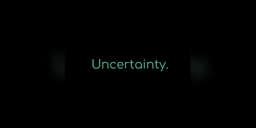 Cover image for Uncertainty