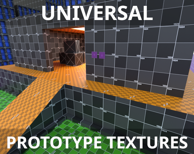 UPDATED - Universal Prototype Grid Textures by FunNoober