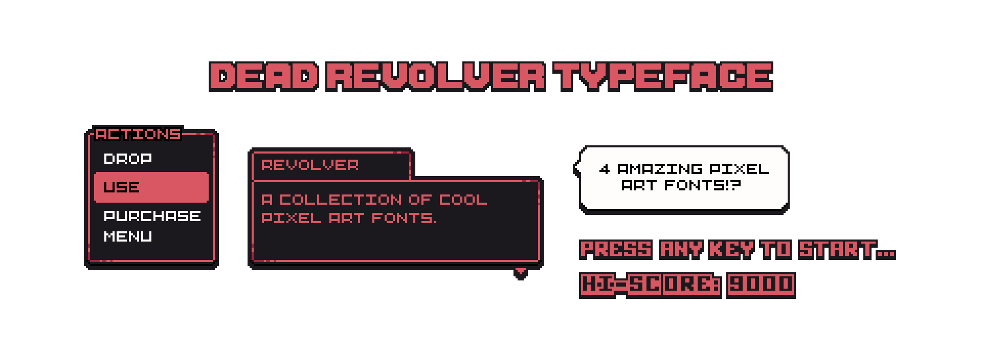 Pixel Font Pack