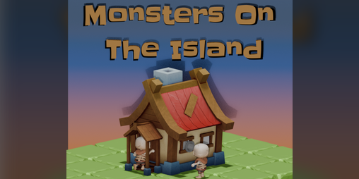 Cover image for Monsters On The Island