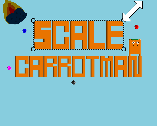 Scale Carrot Man