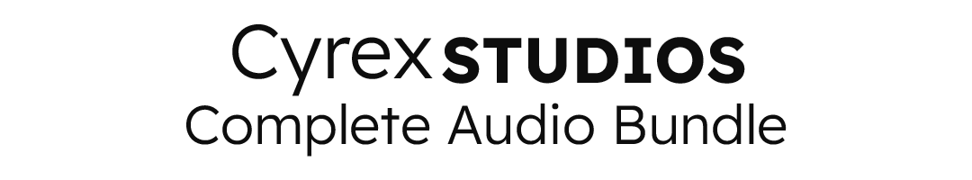 Cyrex Studios Complete Audio Bundle