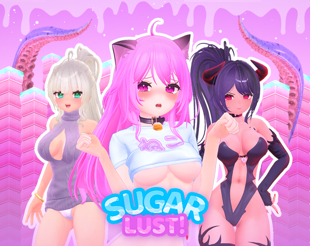 Cover art for Sugar Lust : Hentai Harem by PocketAceGames — adult visual novel