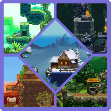 Platformer Tileset Bundle 01