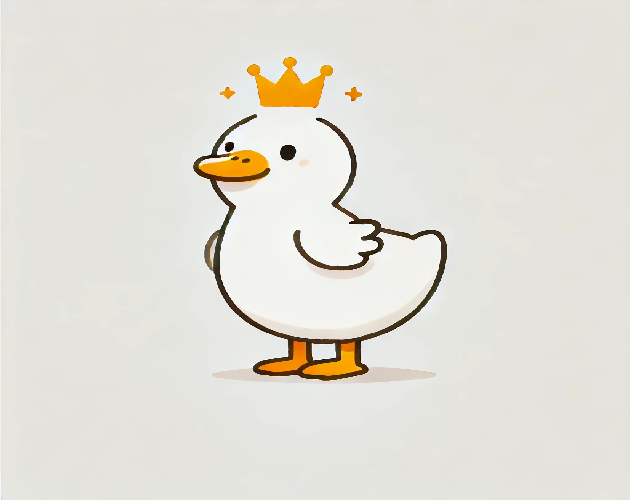 Cover image for Ducky King