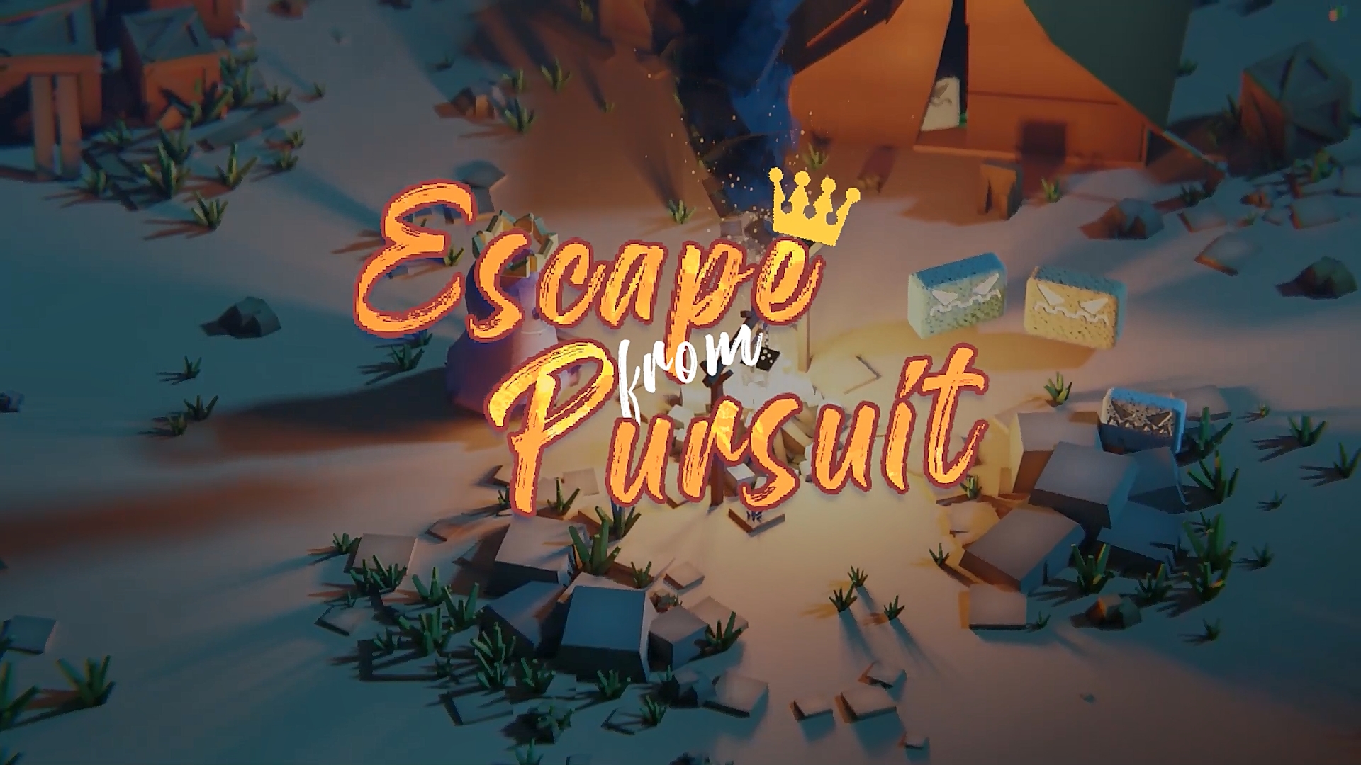 Escape from pursuit