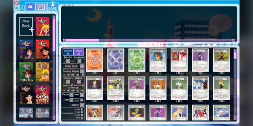 Cover image for Sailor Moon CCG Deck Editor