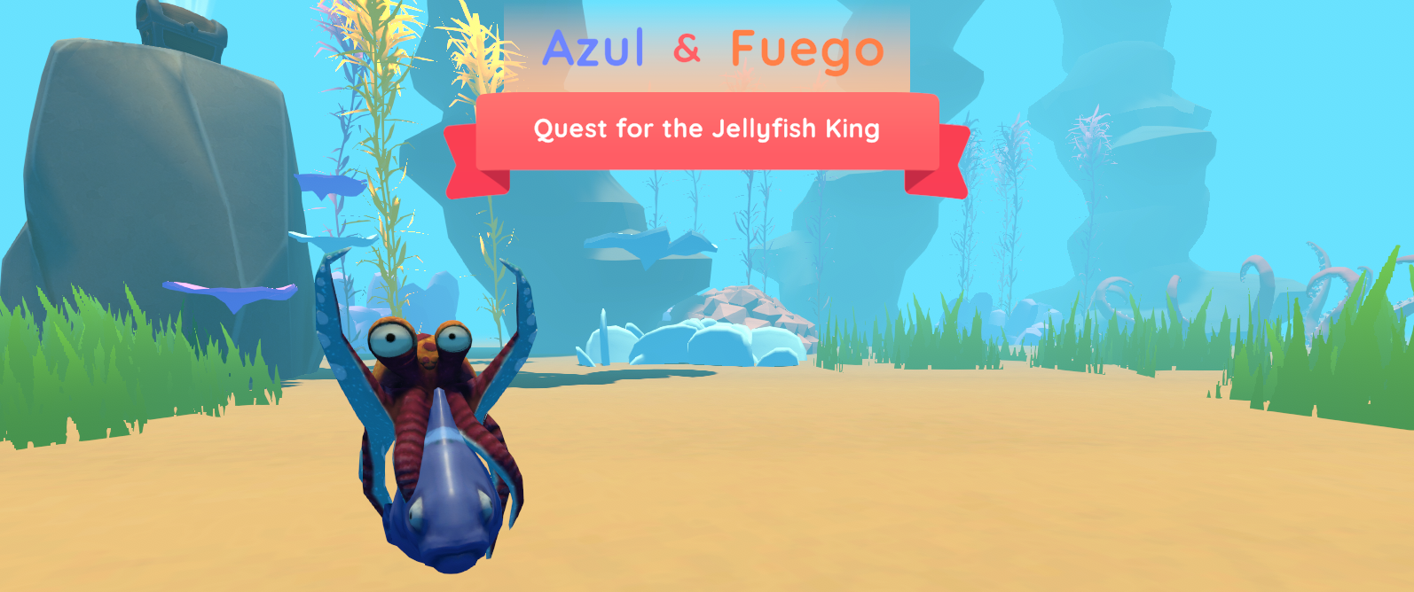 Azul & Fuego: Quest for the Jellyfish King