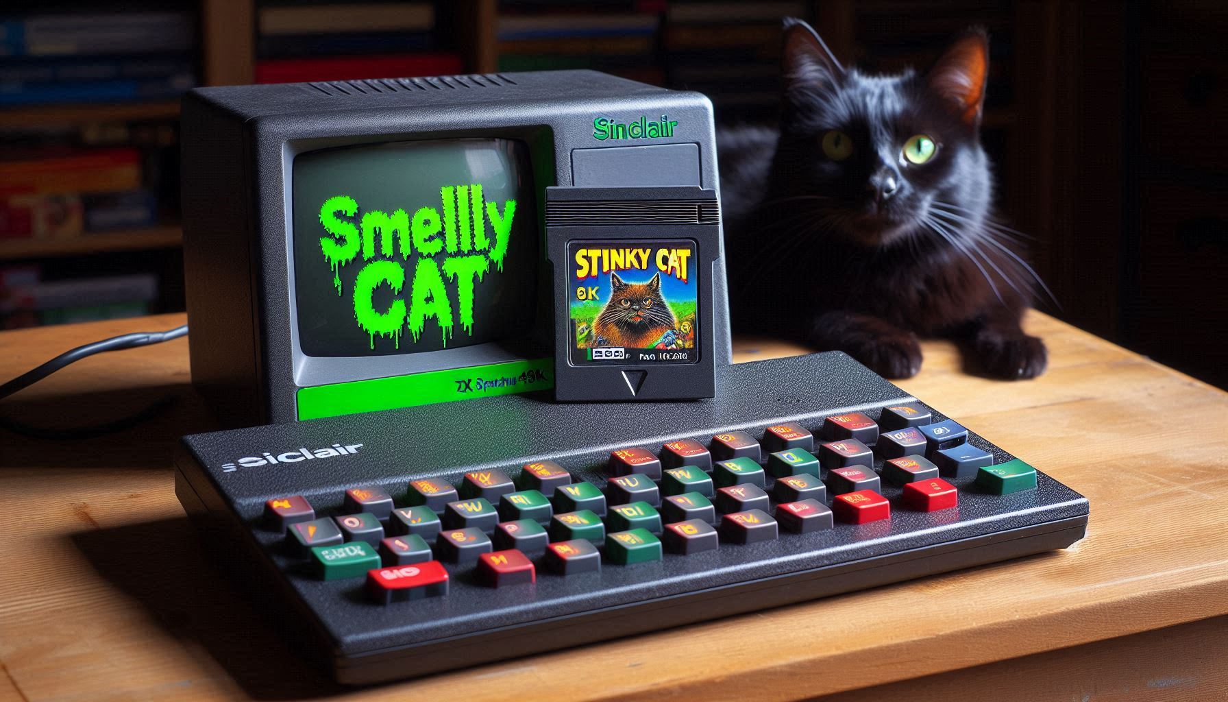 SMELLY CAT (GATO APESTOSO) ZX Spectrum 48/128K