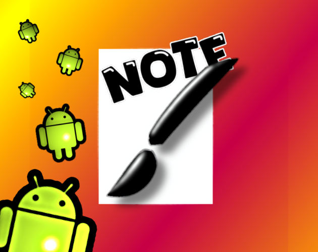 Write on simple notepad app by 3zpnix