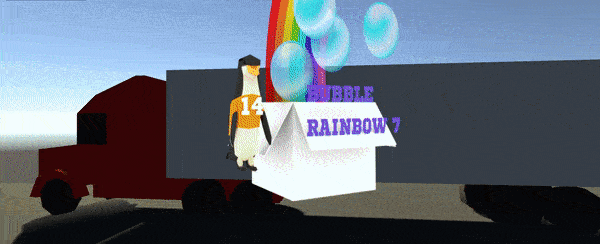 Bubble Rainbow 7