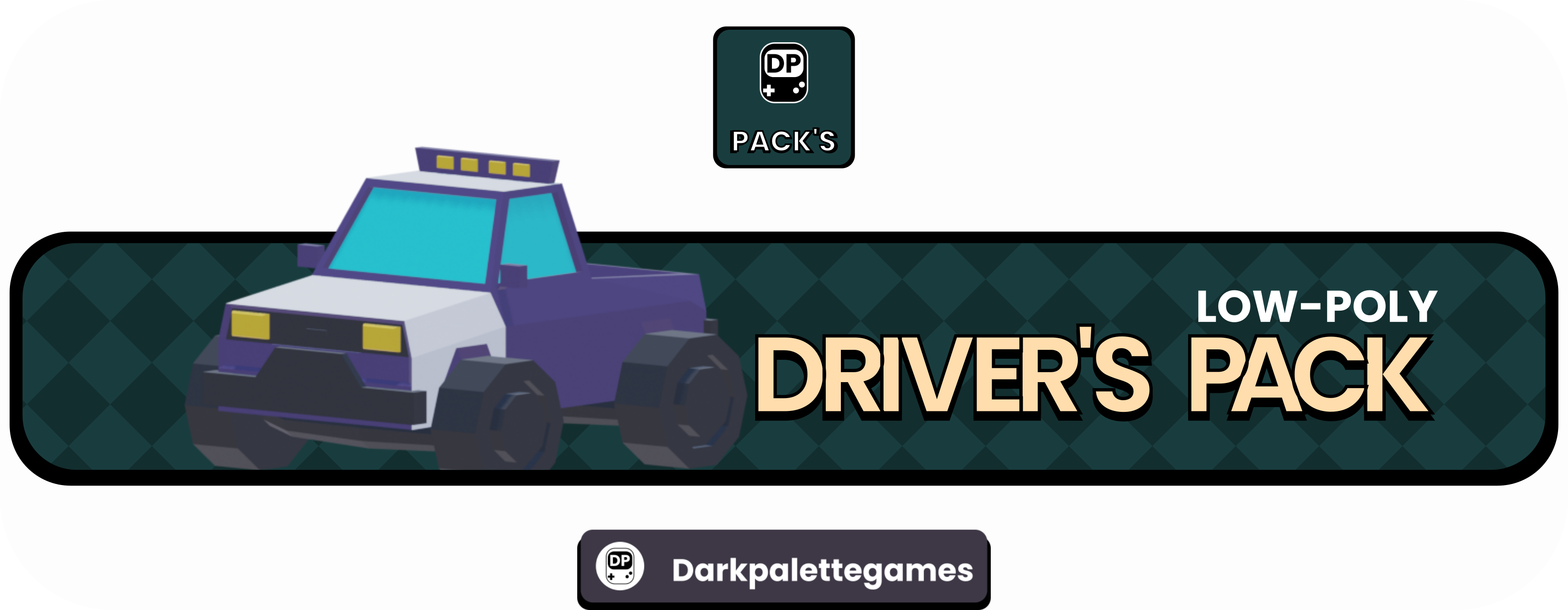 LOW-POLY DRIVER'S PACK