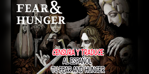 Cover image for PARCHE español y CENSURA Fear and Hunger