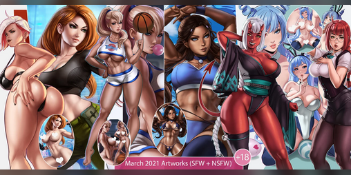 Cover image for March 2021 Hi-Res-Artworks