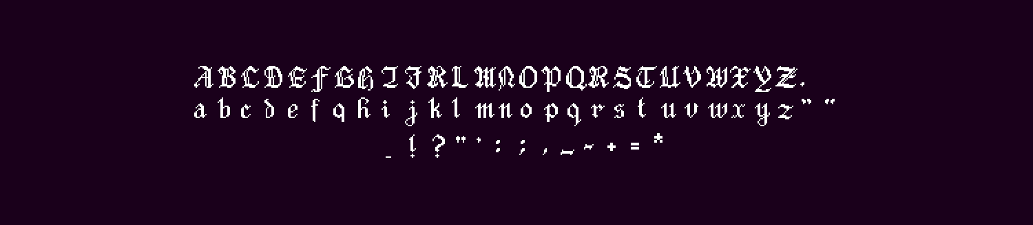 Pixel Font - Olde Tome