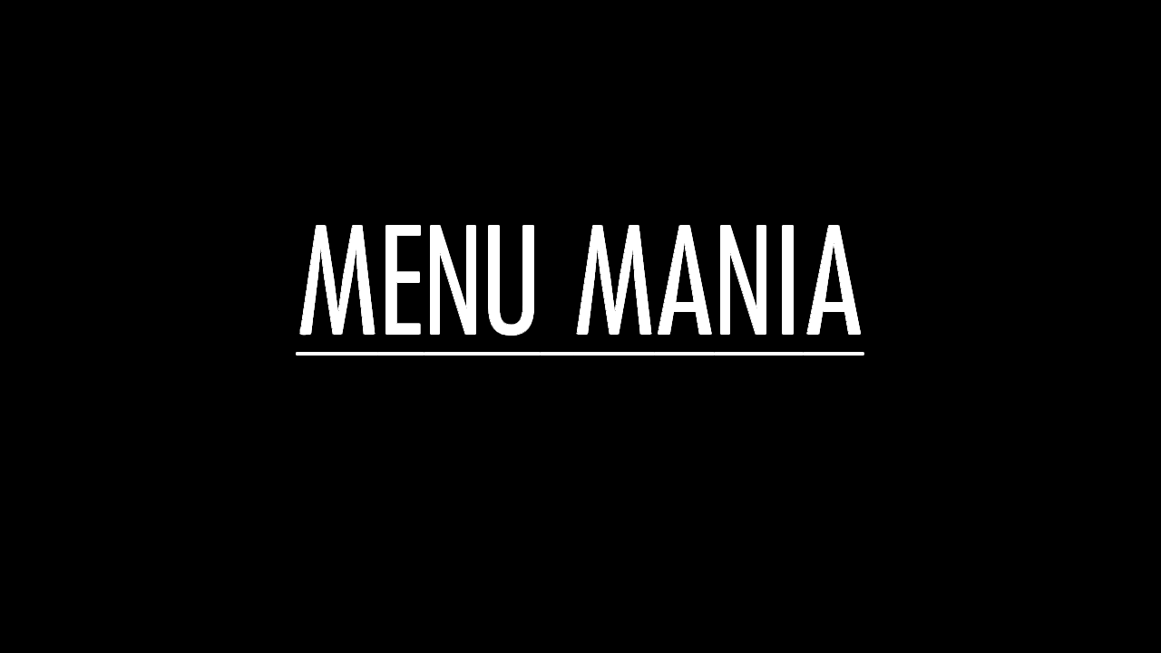 Cover image for Menu Mania