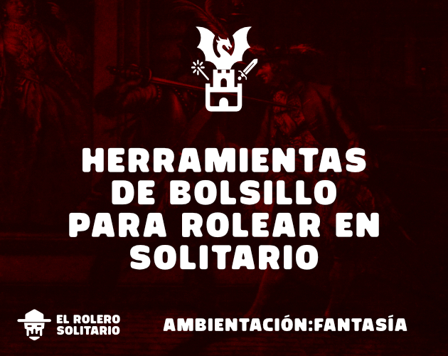 Cover image for Tablas aleatorias de bolsillo para rol en solitario - Fantasía
