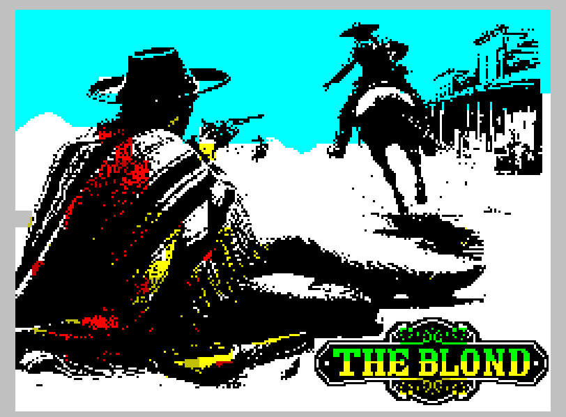 The Blond - ZX Spectrum by tomasiano74