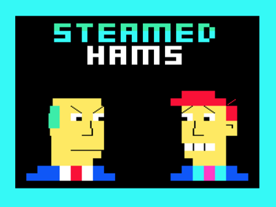 Cover image for Steamed Hams, but it's a VIC 20 game - VIC20 VIC-20 VC 20